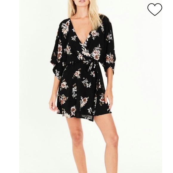 FAITHFULL THE BRAND Eze Wrap Dress - Picture 1 of 10